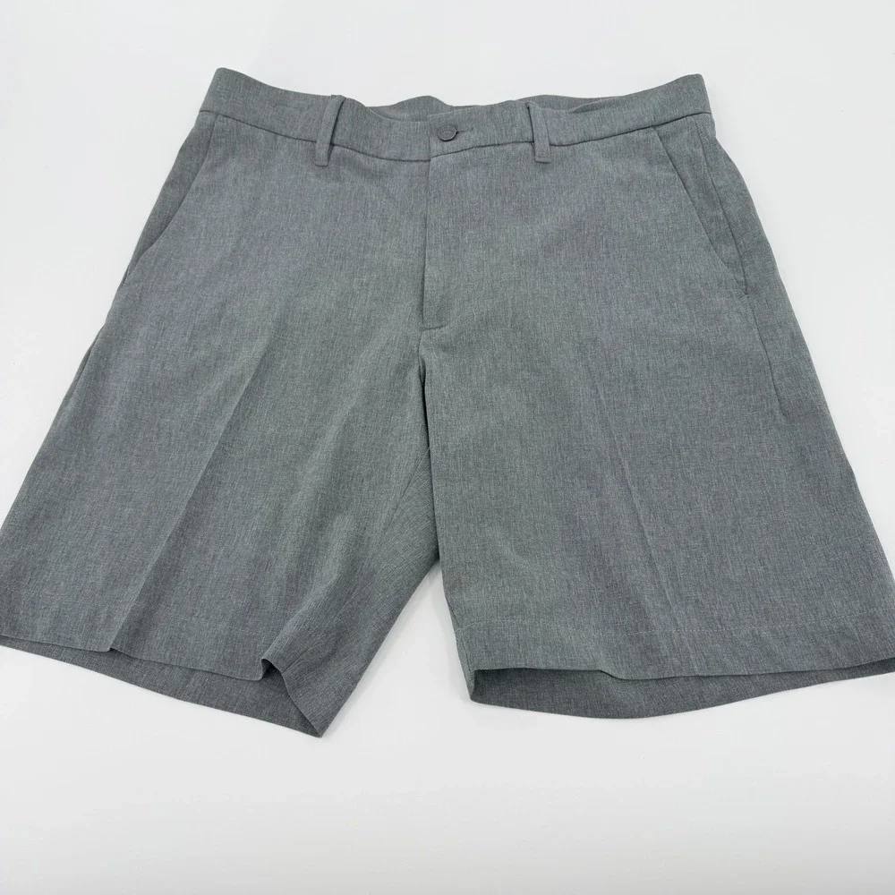 Callaway Mens Heather Gray Golf Shorts Stretch Performance Size 34